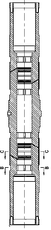 Double-end force measurement device and double-end measurement method