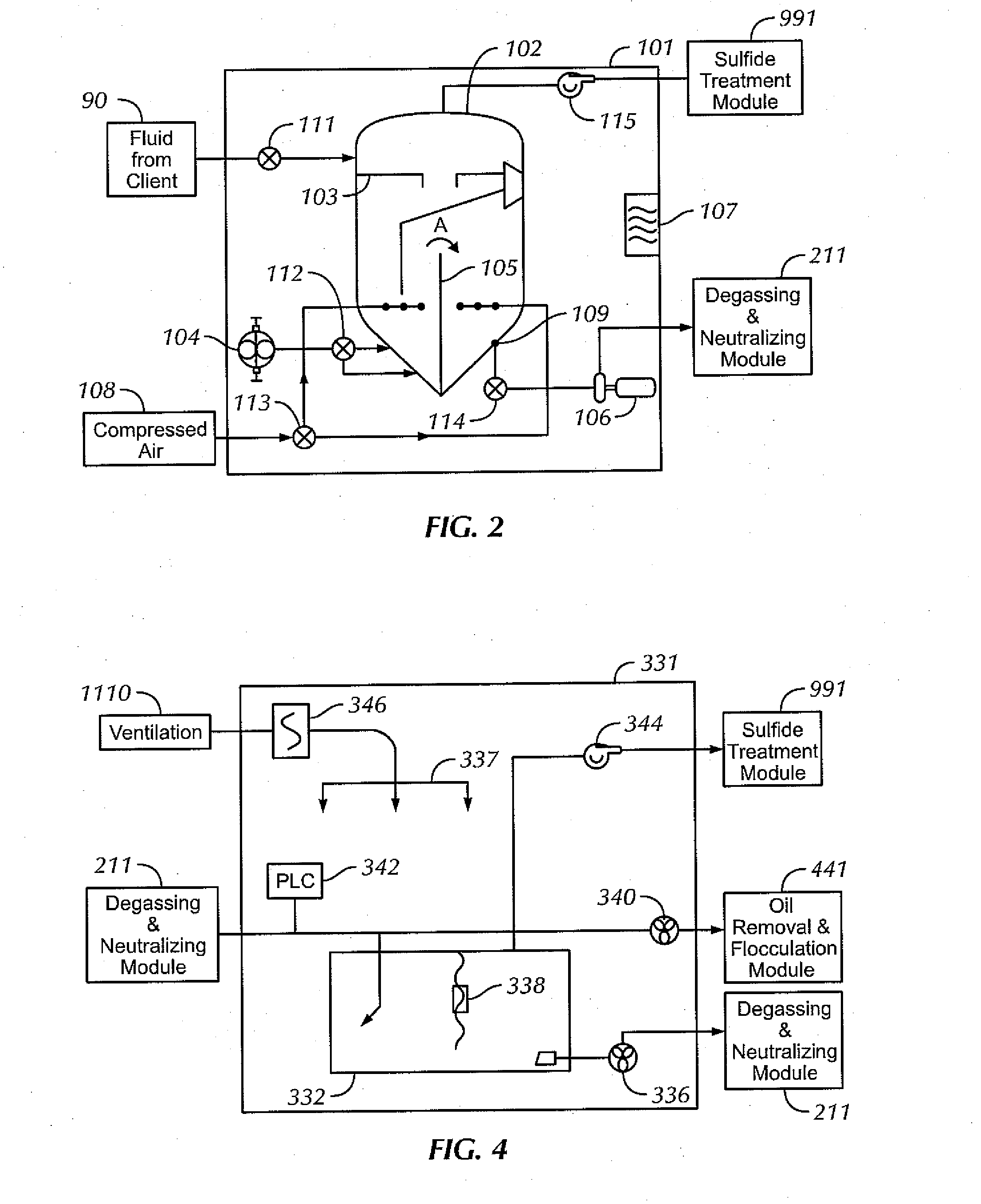 Hydrogen sulfide treatment system