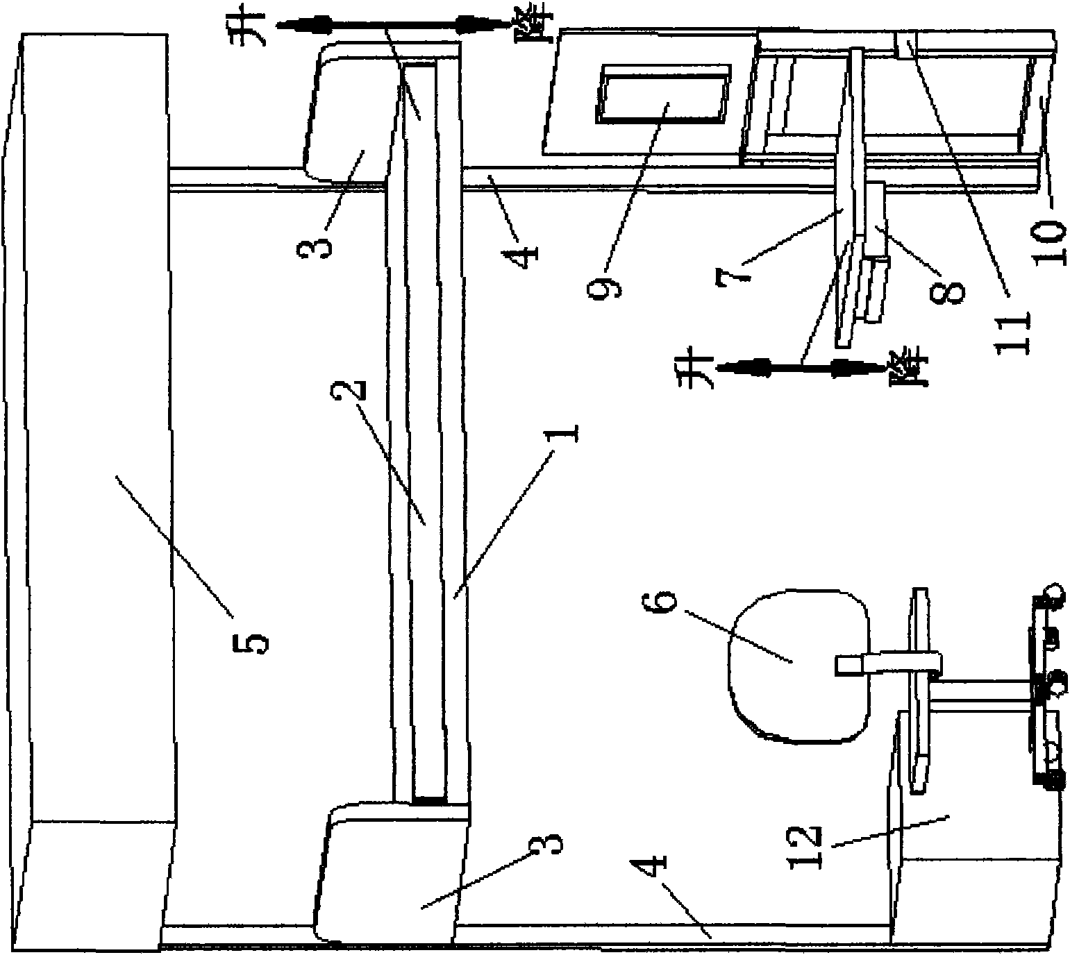 Bed for everyday life use with lifting mechanism