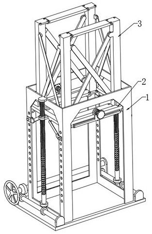 Detachable steel structure jig frame for building construction