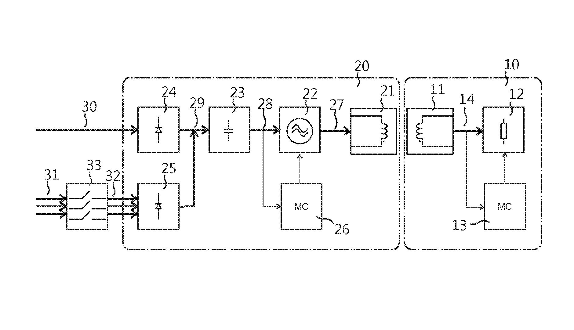 Contactless rotary joint with safety function