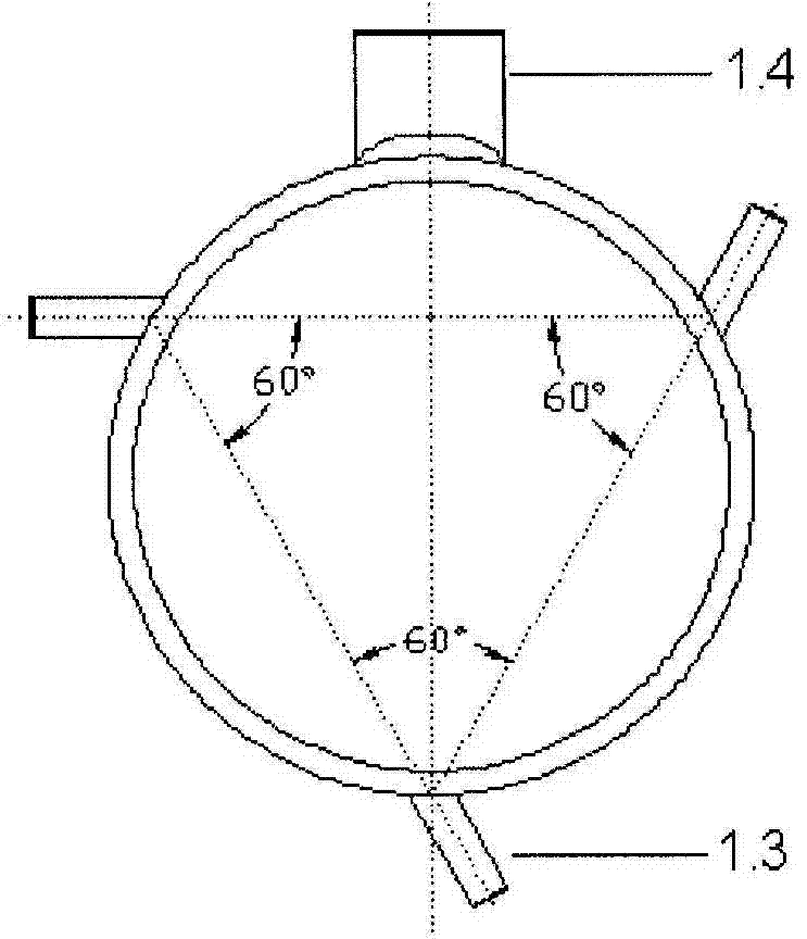 Cigarette ignition tendency testing device based on oxygen consumption principle