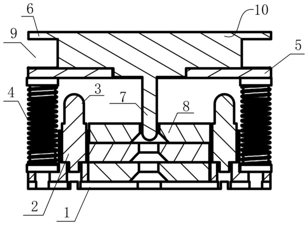 Human body model pulse vibration simulation device