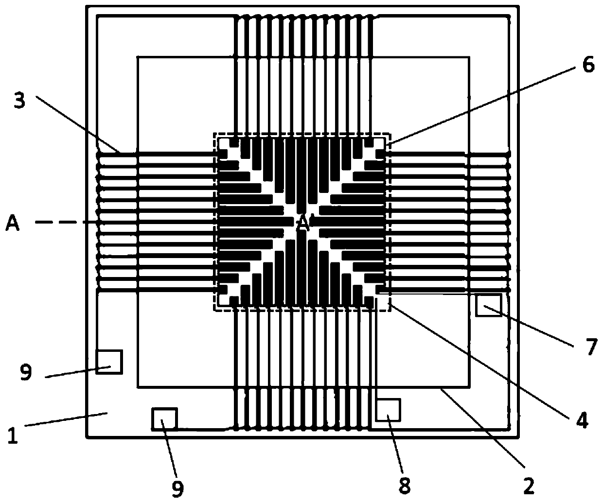 Self-testing MEMS thermopile infrared detector