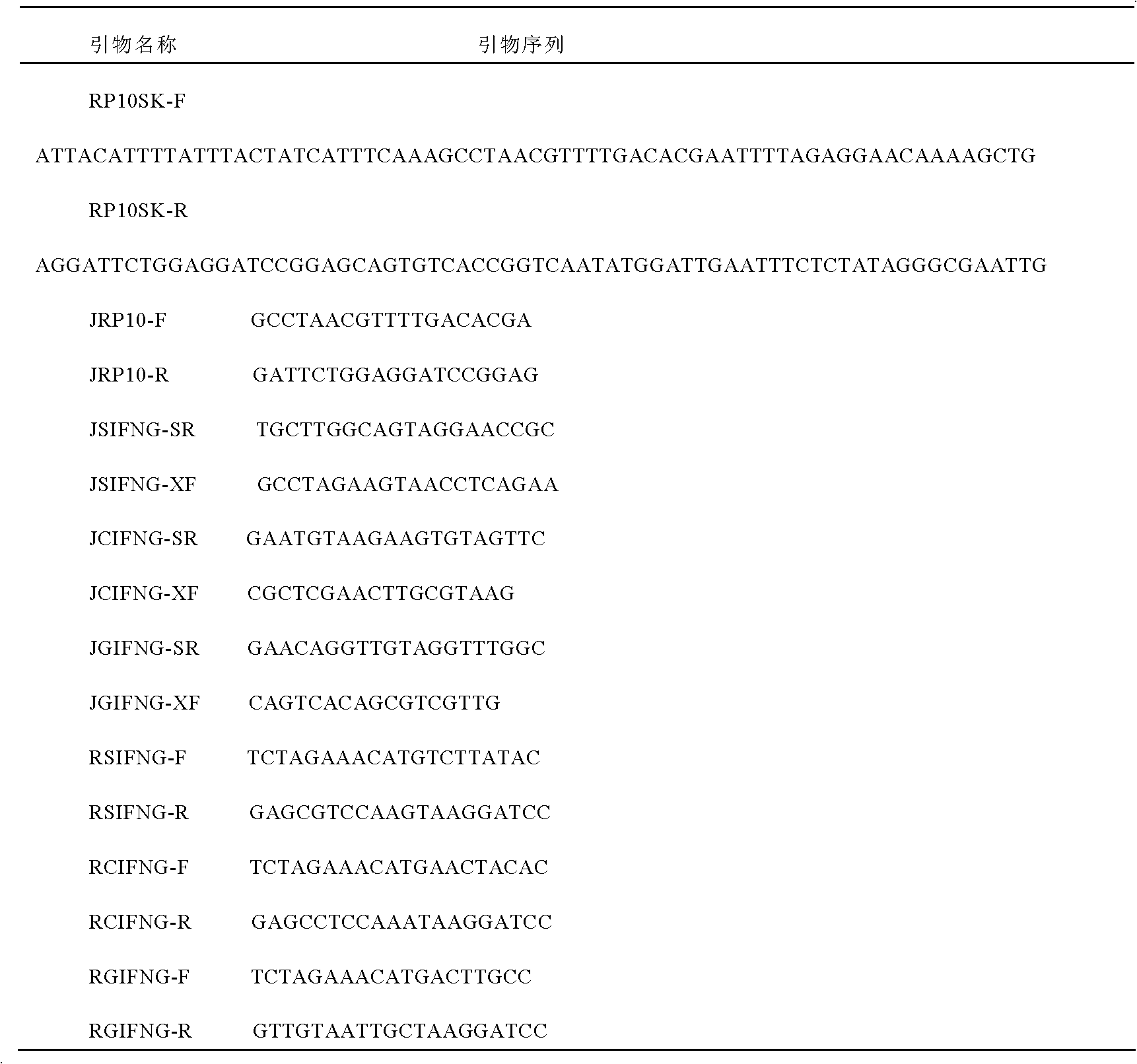 Expression method of animal alpha interferon and gamma interferon