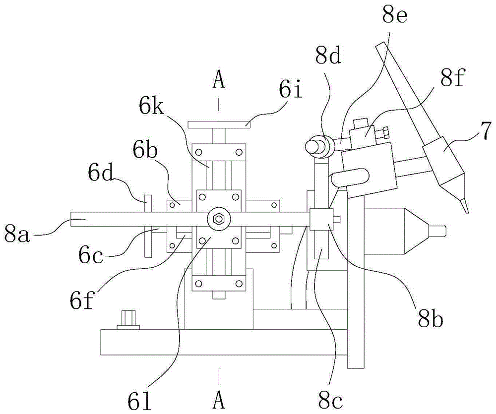 Automatic welding device for stainless steel water segregator