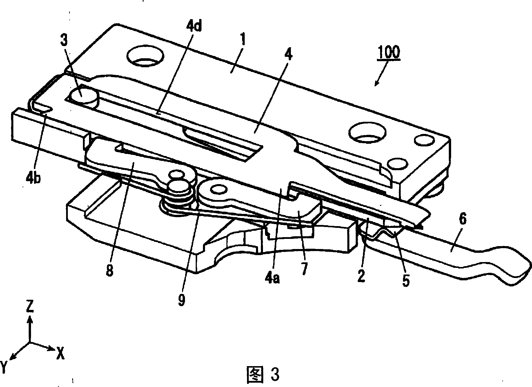 Wire cutting device for swwing machine