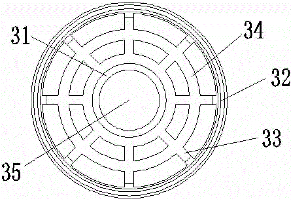 Fast filling packaging container for cosmetics