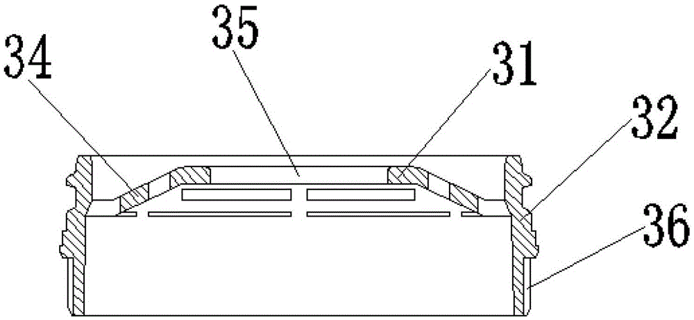 Fast filling packaging container for cosmetics