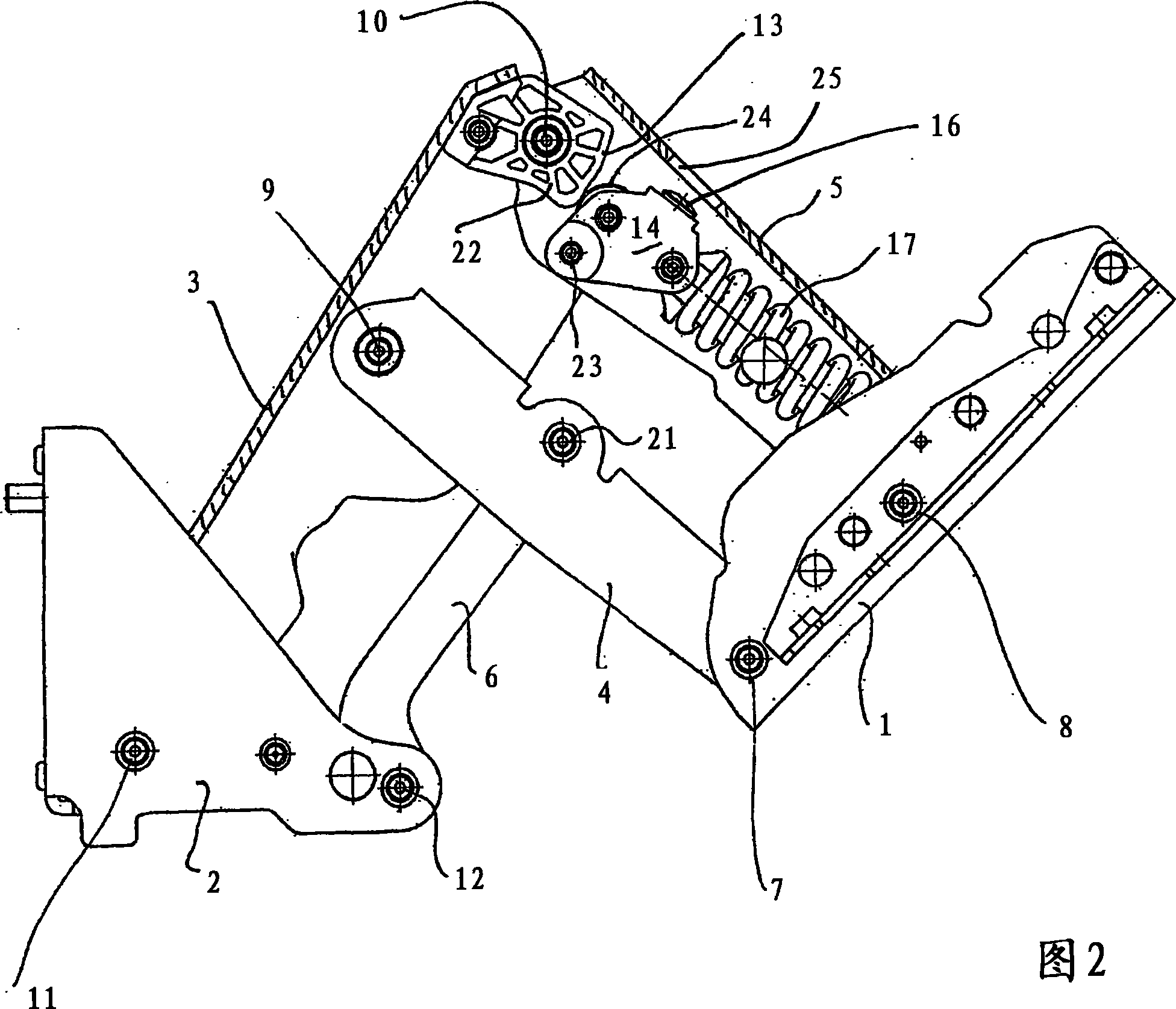 Multilink hinge