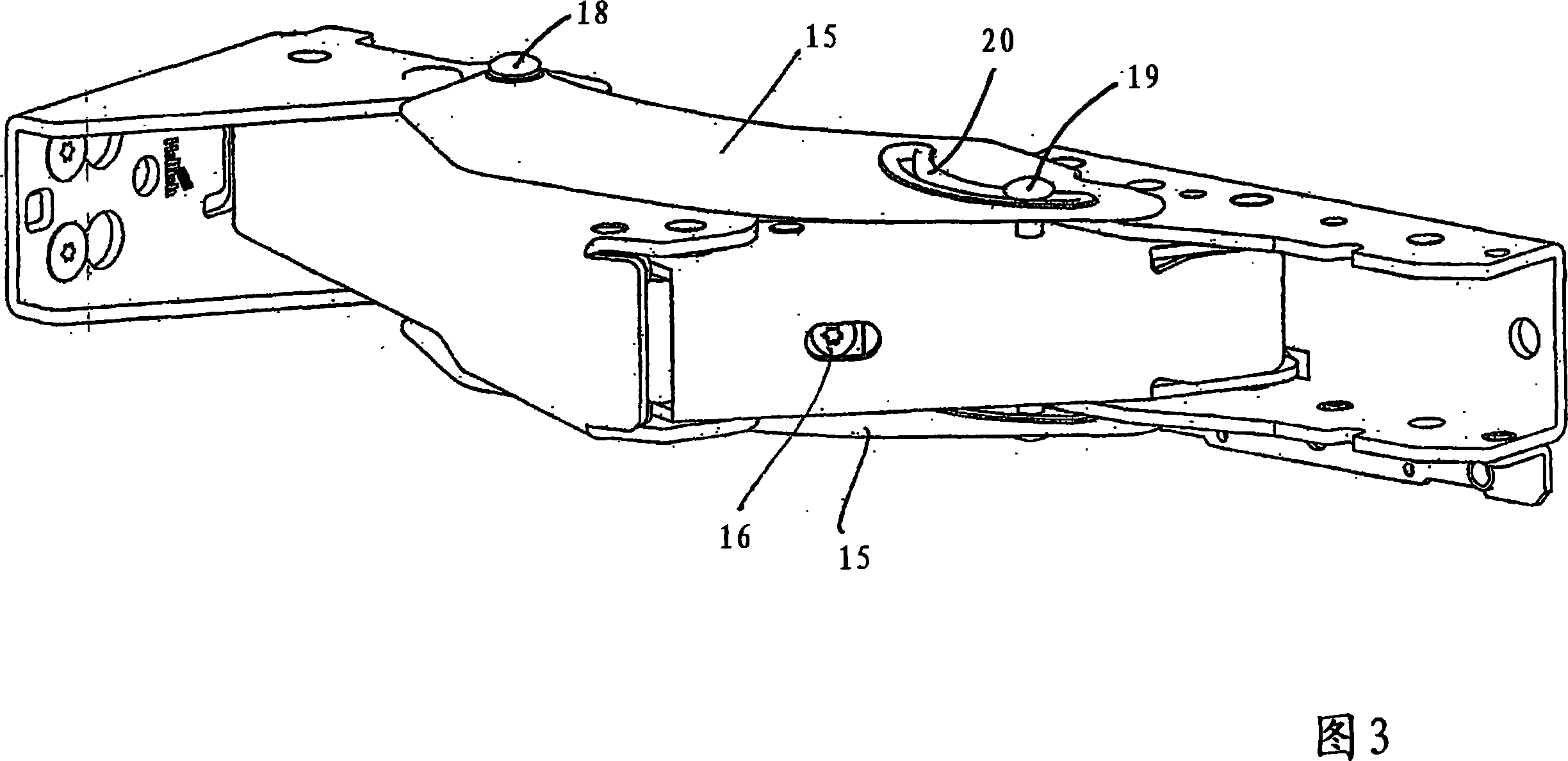 Multilink hinge