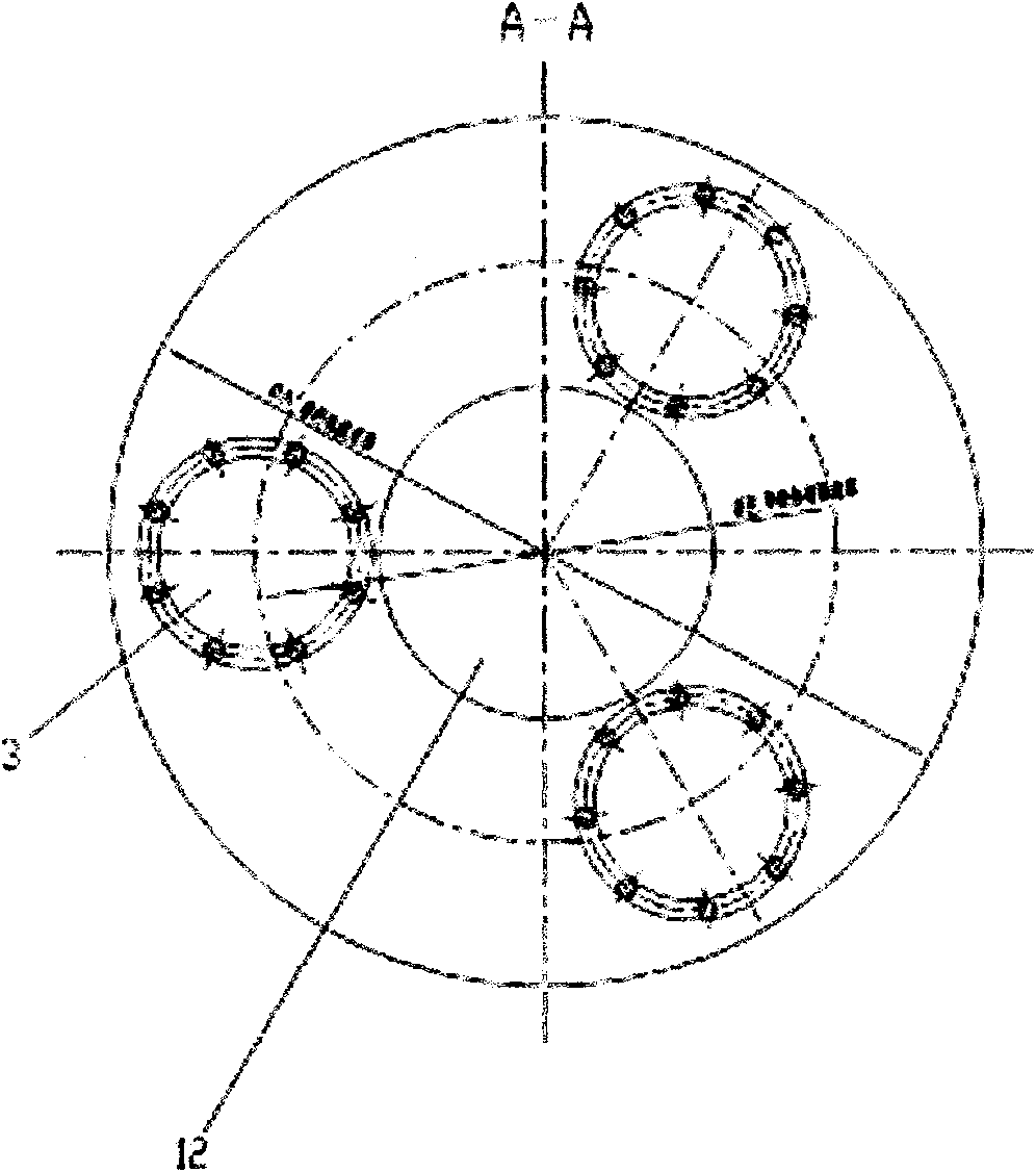 Hydraulic up-down swing mechanism