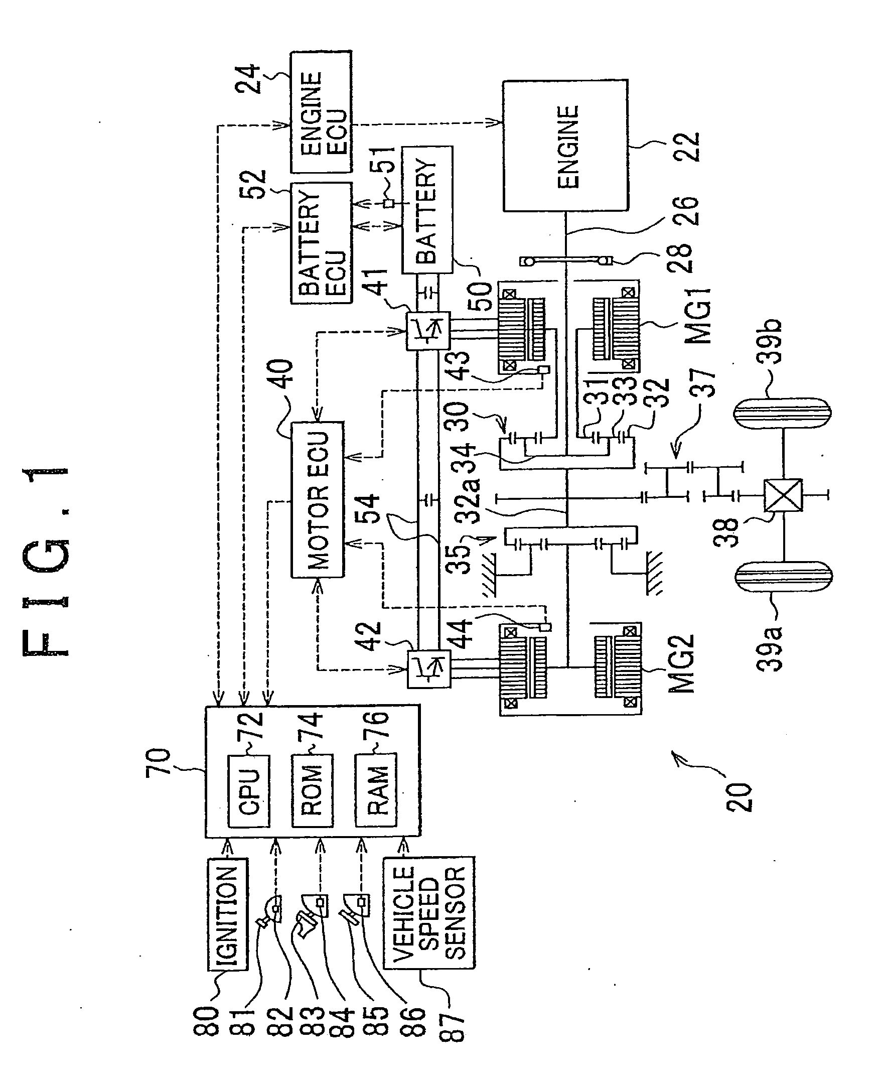 Hybrid vehicle and control method thereof