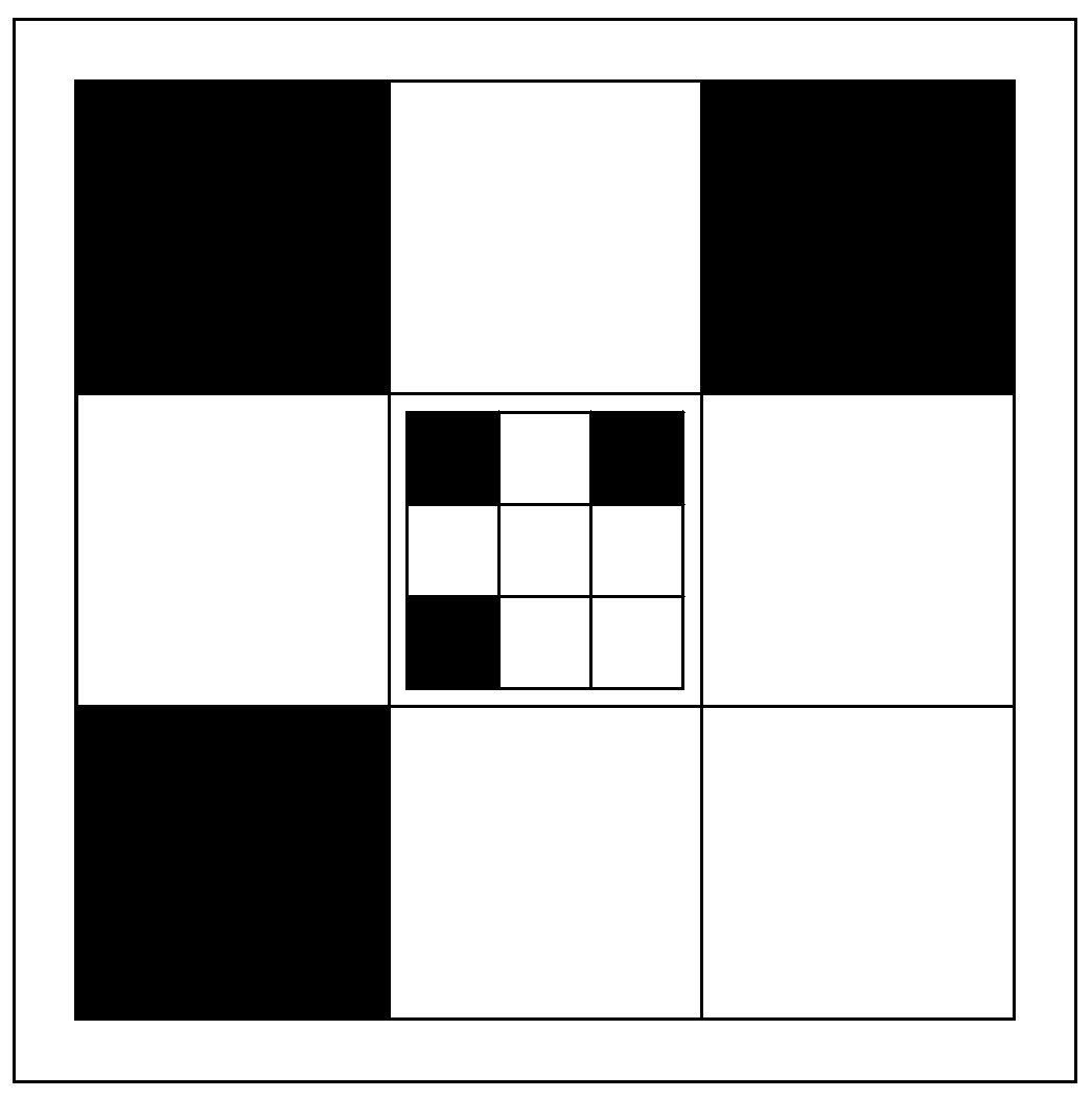 Unmanned aerial vehicle landing method based on embedded two-dimensional codes