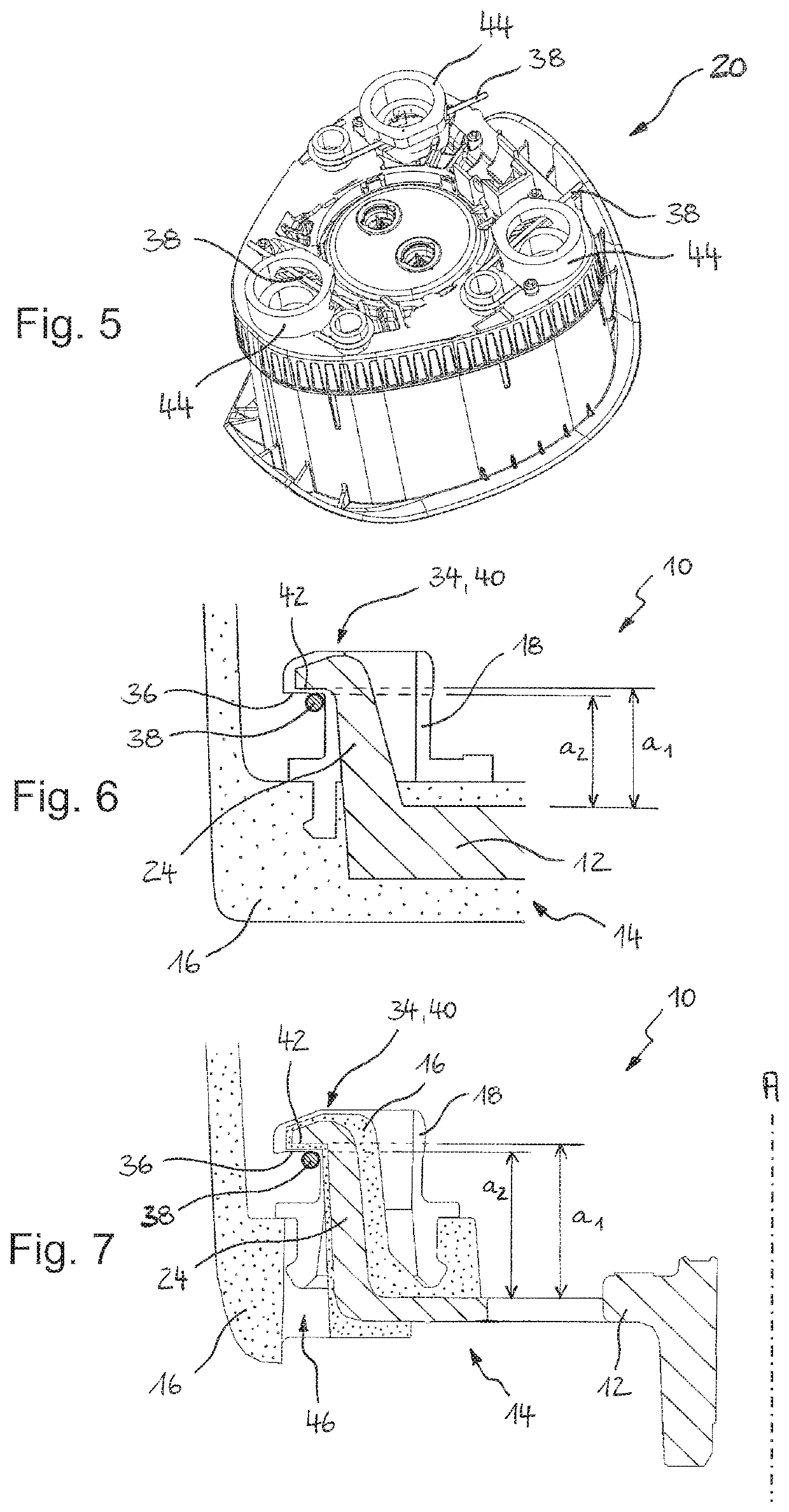 Vehicle steering wheel and steering wheel assembly having a vehicle steering wheel of this kind