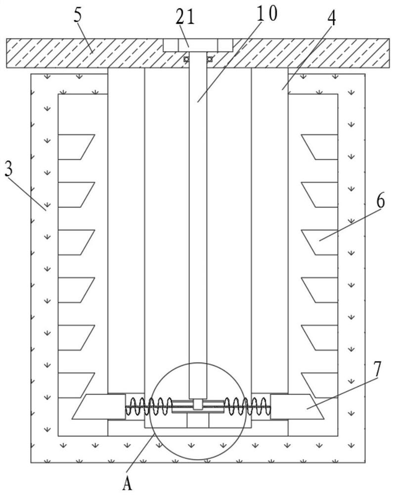 Foldable hidden quincuncial pile for physical education