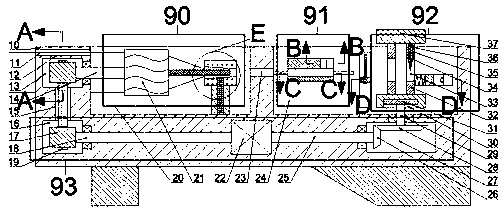 A continuous cotton spinning fiber rolling equipment