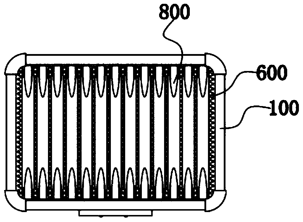 Electric heating warm box