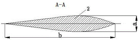 Single column superstructure of unmanned surface vehicle