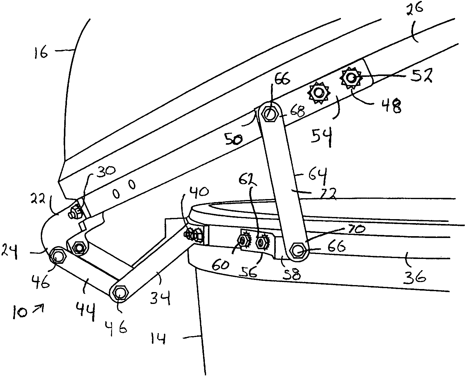 Hinge mechanism for barbeque grills and smokers