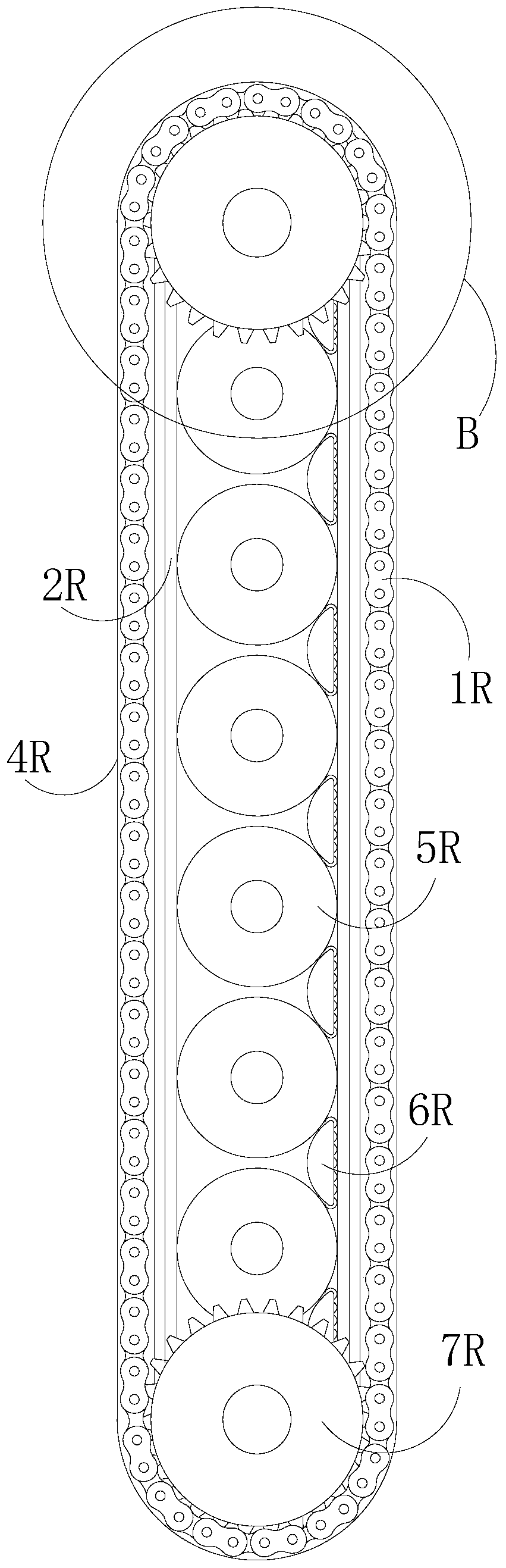 Assembly line for assembling water control valve