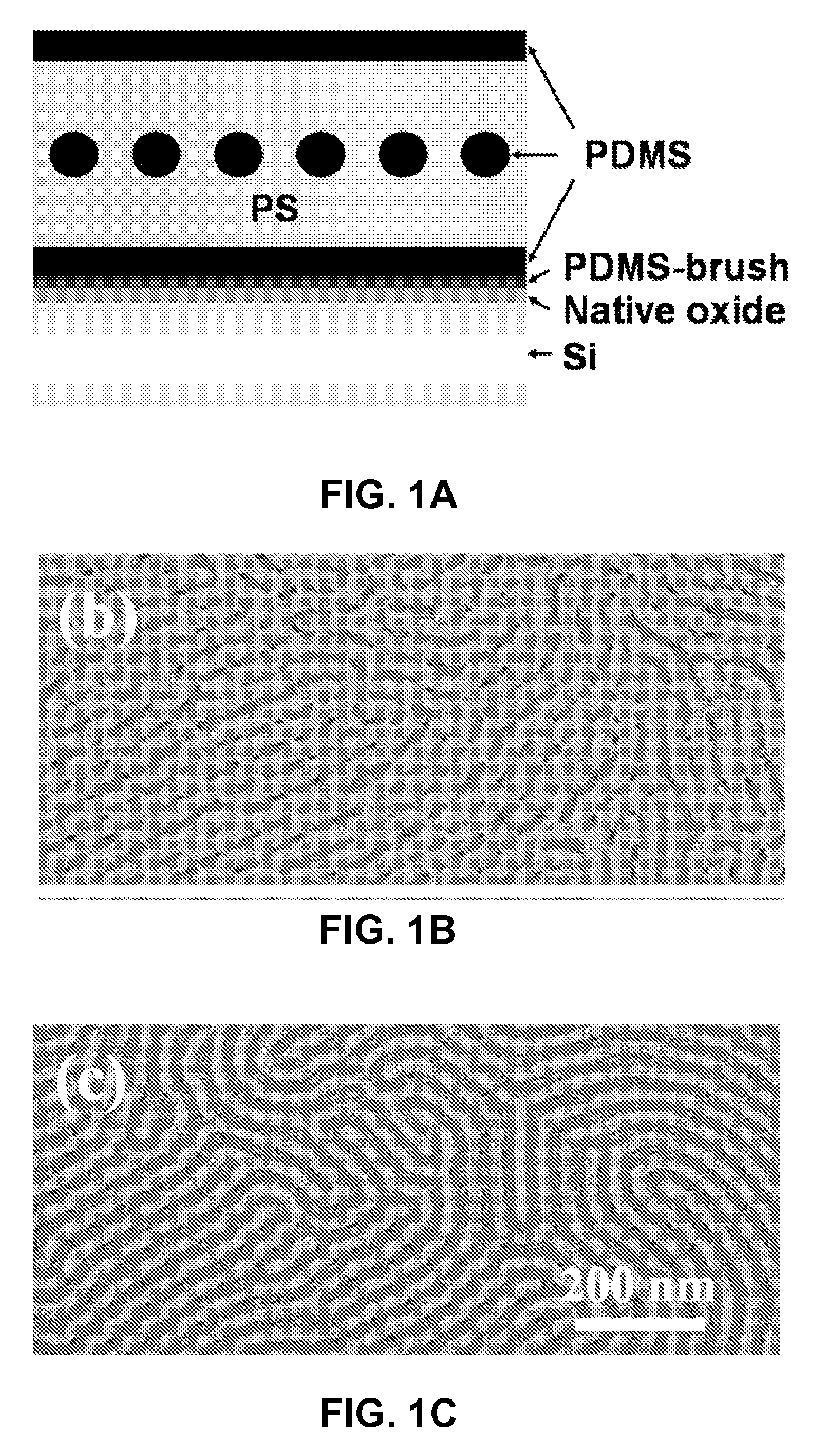 Orientation-controlled self-assembled nanolithography using a block copolymer