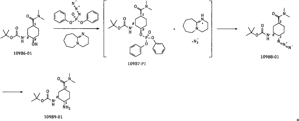 Method for preparing edoxaban chiral amine intermediate