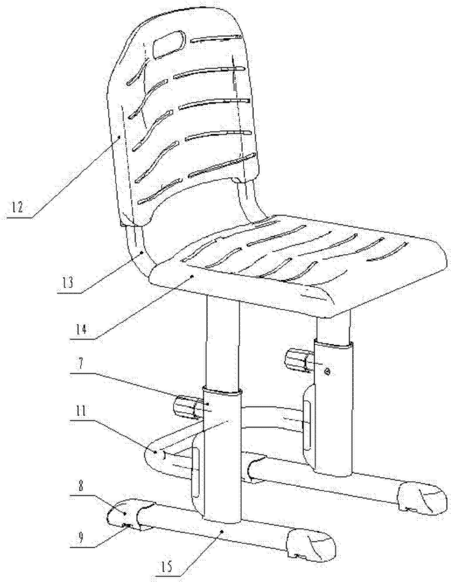 Multifunctional study desk and chair