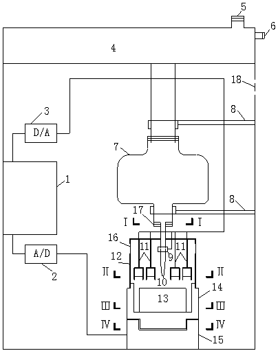 Mass-type rock soil wetting-drying cyclic experiment apparatus and experiment method