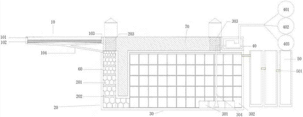 Structure of rainwater collection system