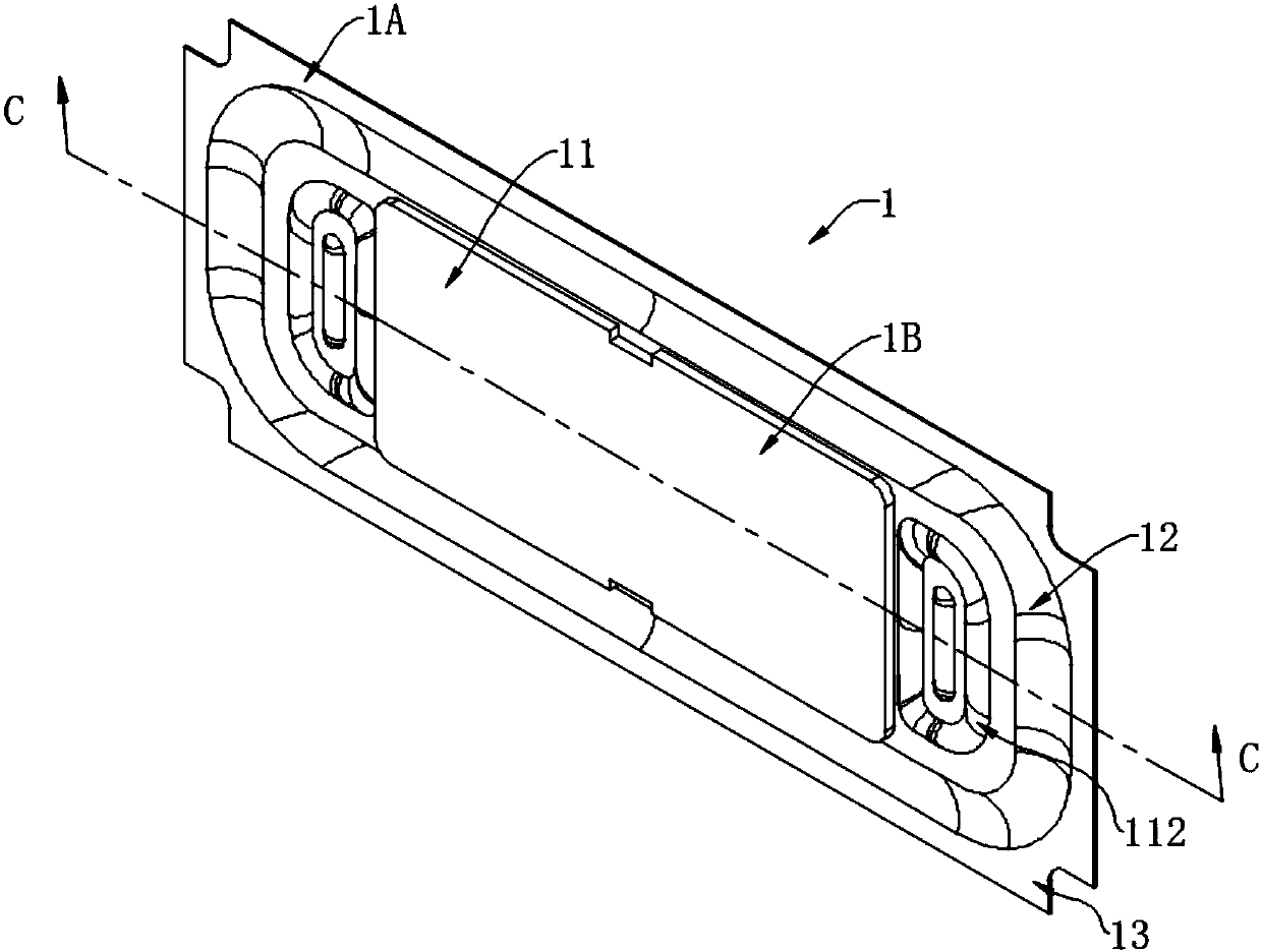 Double-sided adhesive for ultra-wideband loudspeaker diaphragm and preparation method thereof