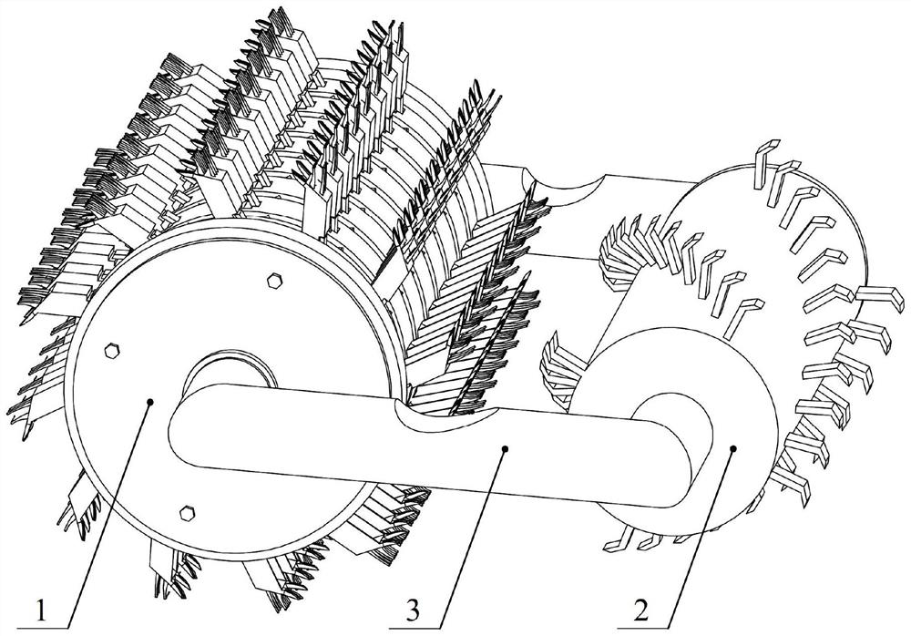 Composite collecting mechanism of seabed mining vehicle and using method of composite collecting mechanism