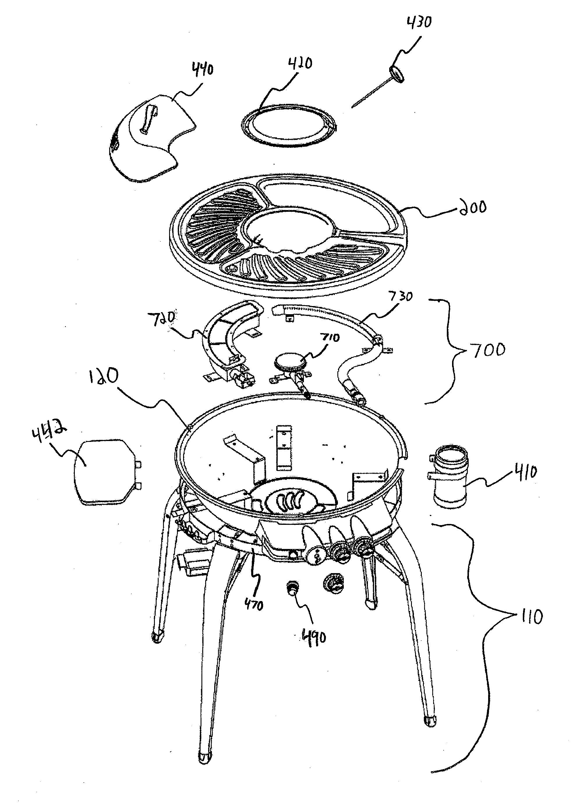 Multi-functional platform food preparation device