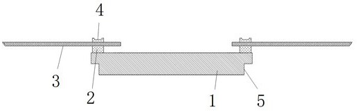 A chip packaging structure and packaging method with electromagnetic shielding function