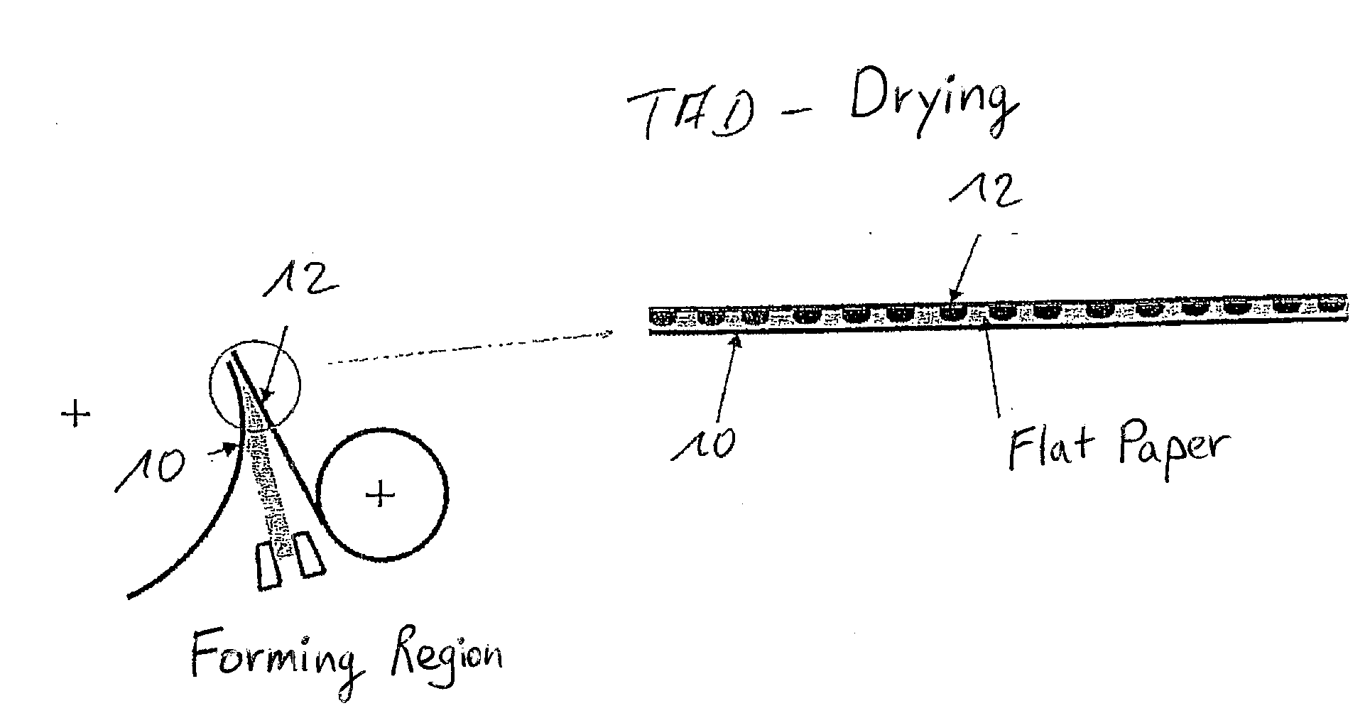 Machine for producing a fibrous web