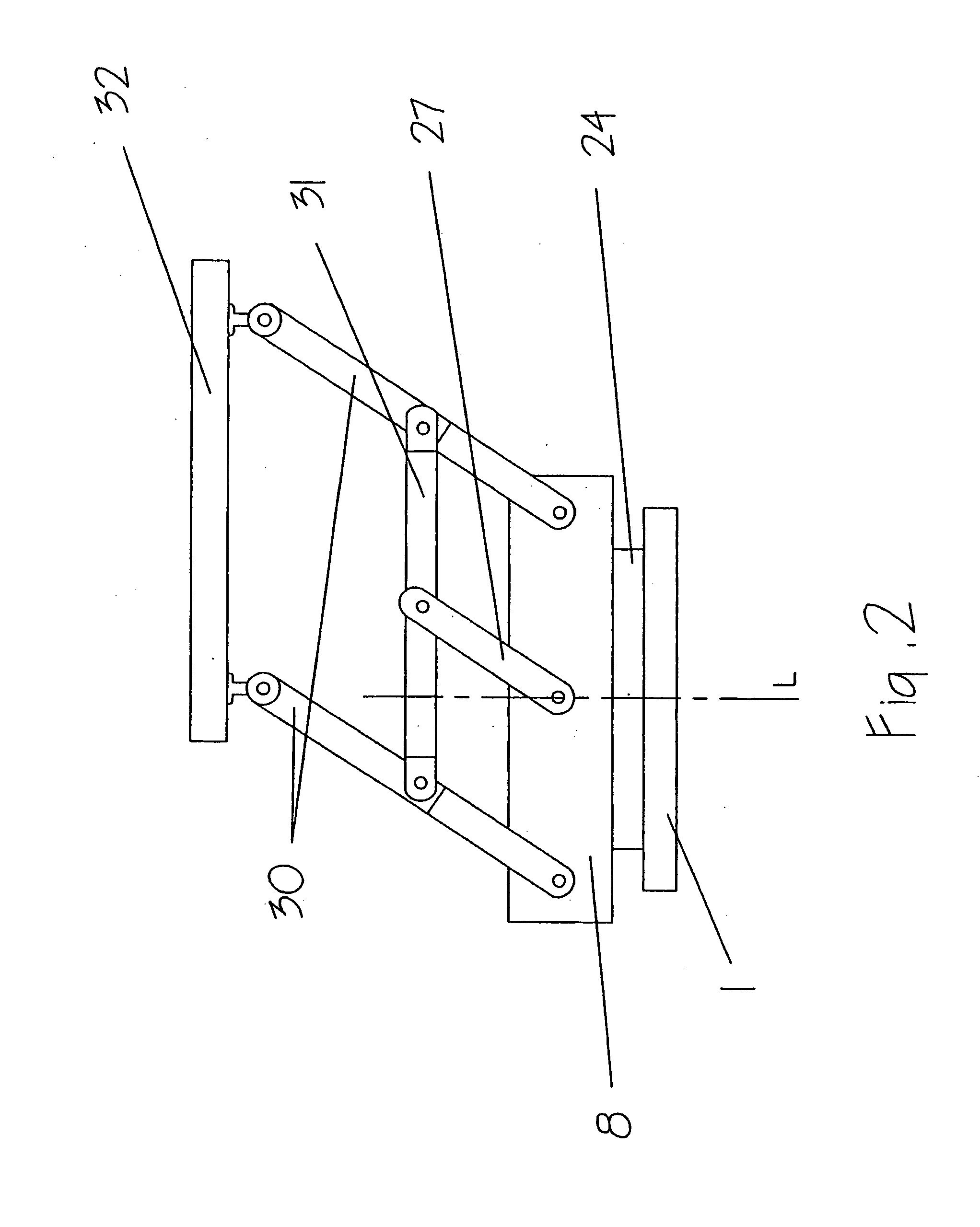 Four-degree-of-freedom parallel manipulator for producing schonflies motions