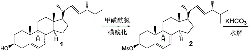 Reducing composition for preparing 24-epibrassinolide