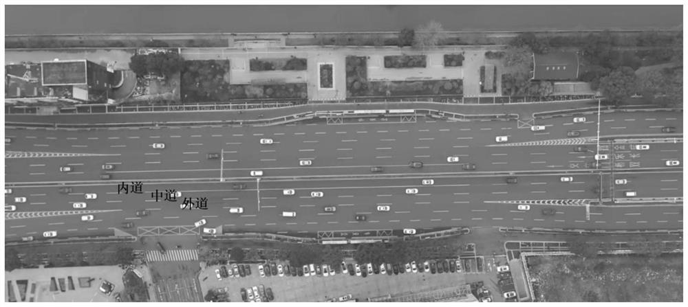 Urban expressway interleaving area dynamic influence range calculation method based on VISSIM simulation