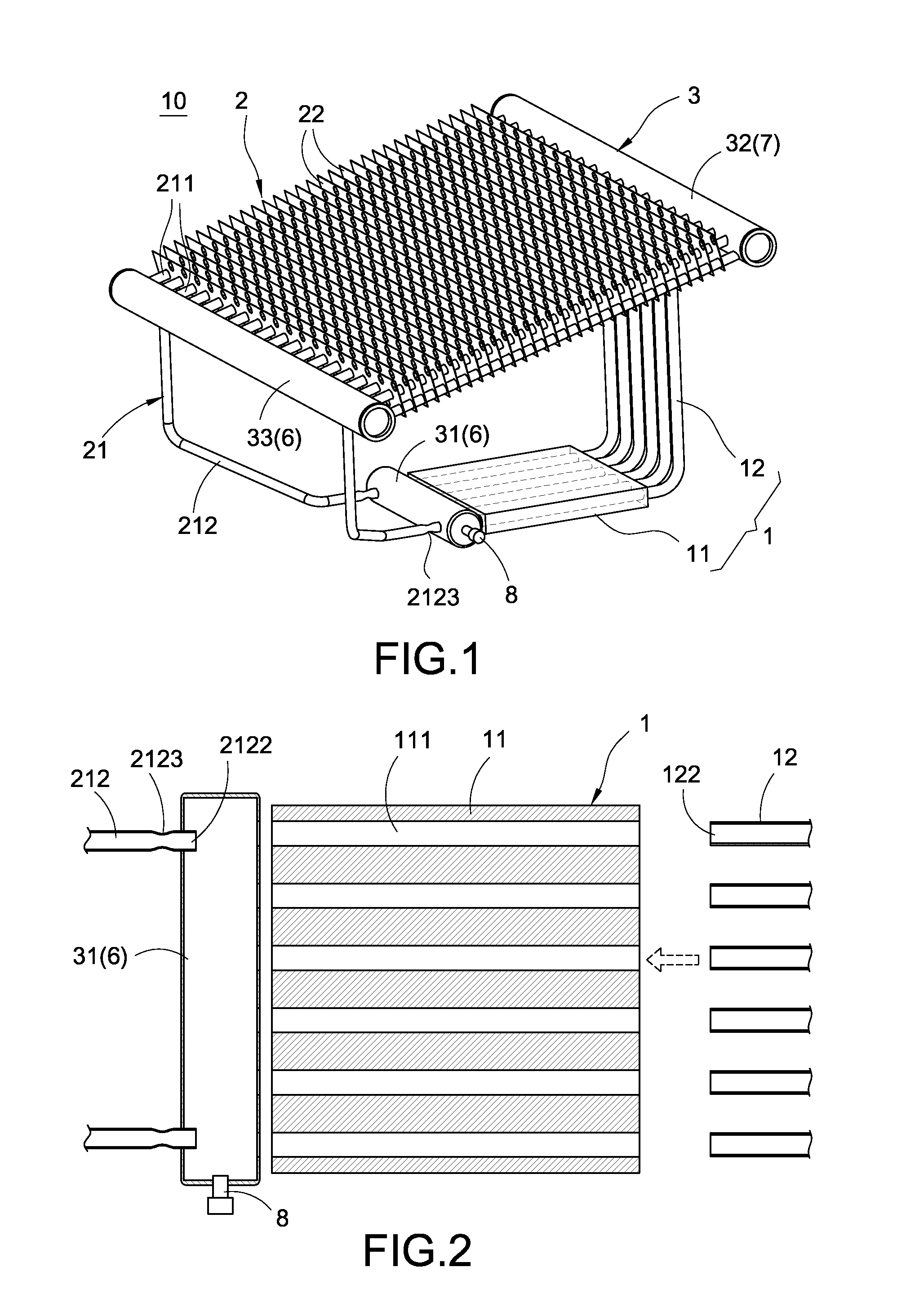 Loop thermosyphon cooling device