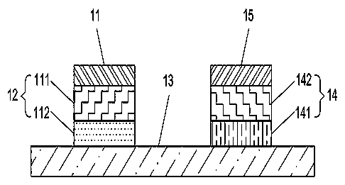 Novel solar power generation and energy storage double-function integrated device structure and preparation method thereof