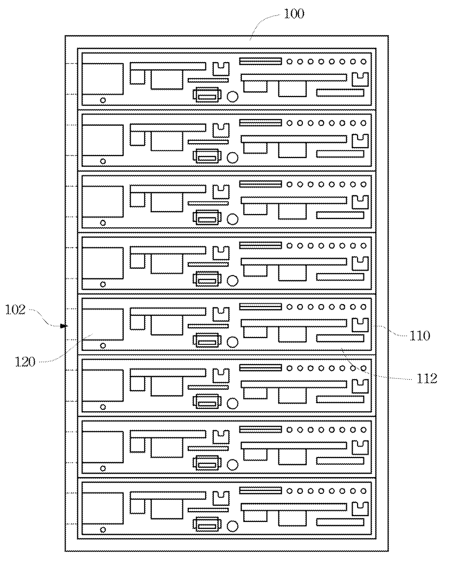 Server system with security device and method of controlling thereof