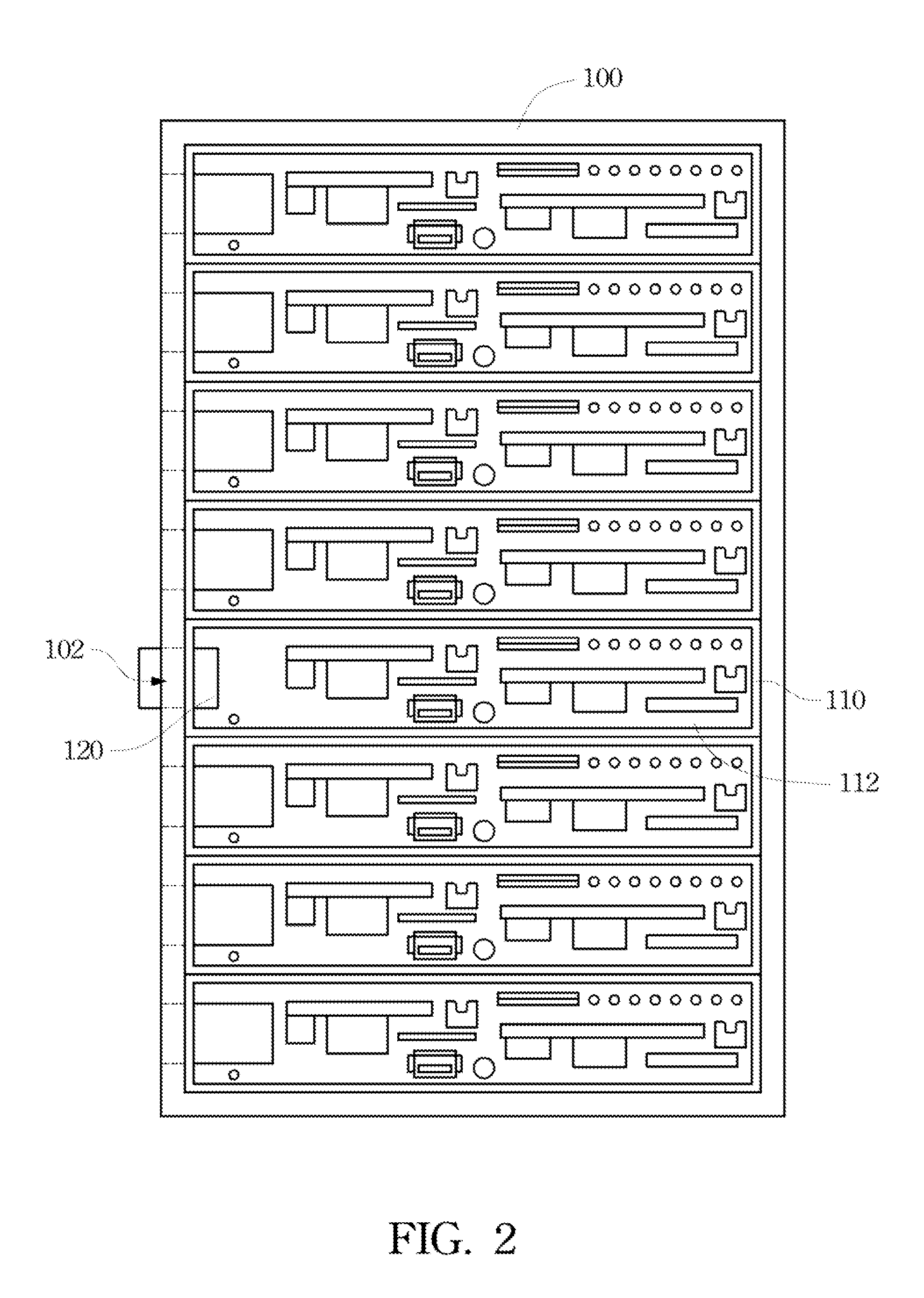 Server system with security device and method of controlling thereof