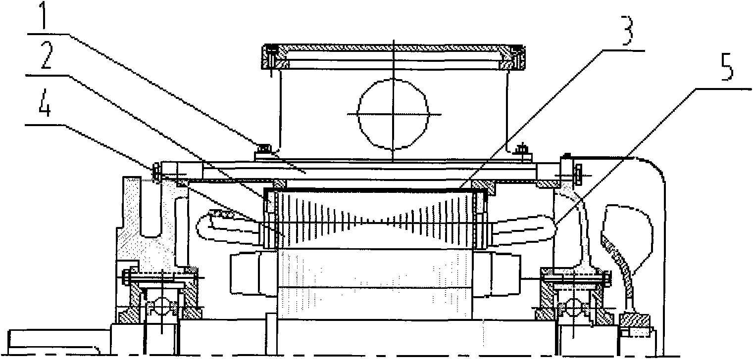 Novel air compressor asynchronous motor