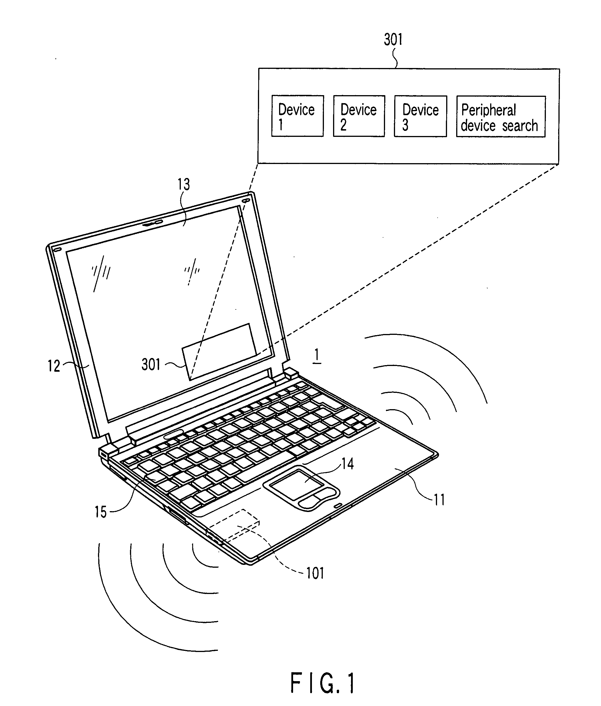 Electronic device and program