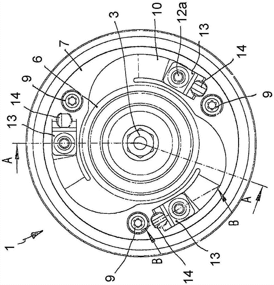 Device for transmitting torque from internal combustion engine to auxiliary unit