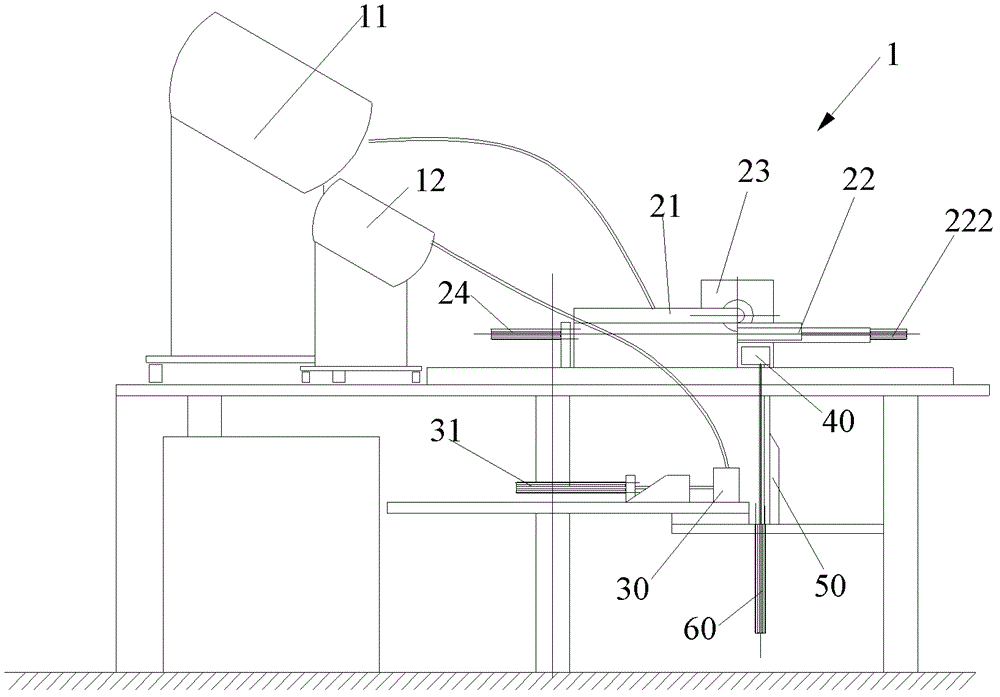 Elbow molding lantern ring all-in-one machine, and technique of elbow molding lantern ring