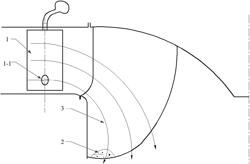 Pressure turbine and movable guide vane of same and air-compensating hole designing method for same