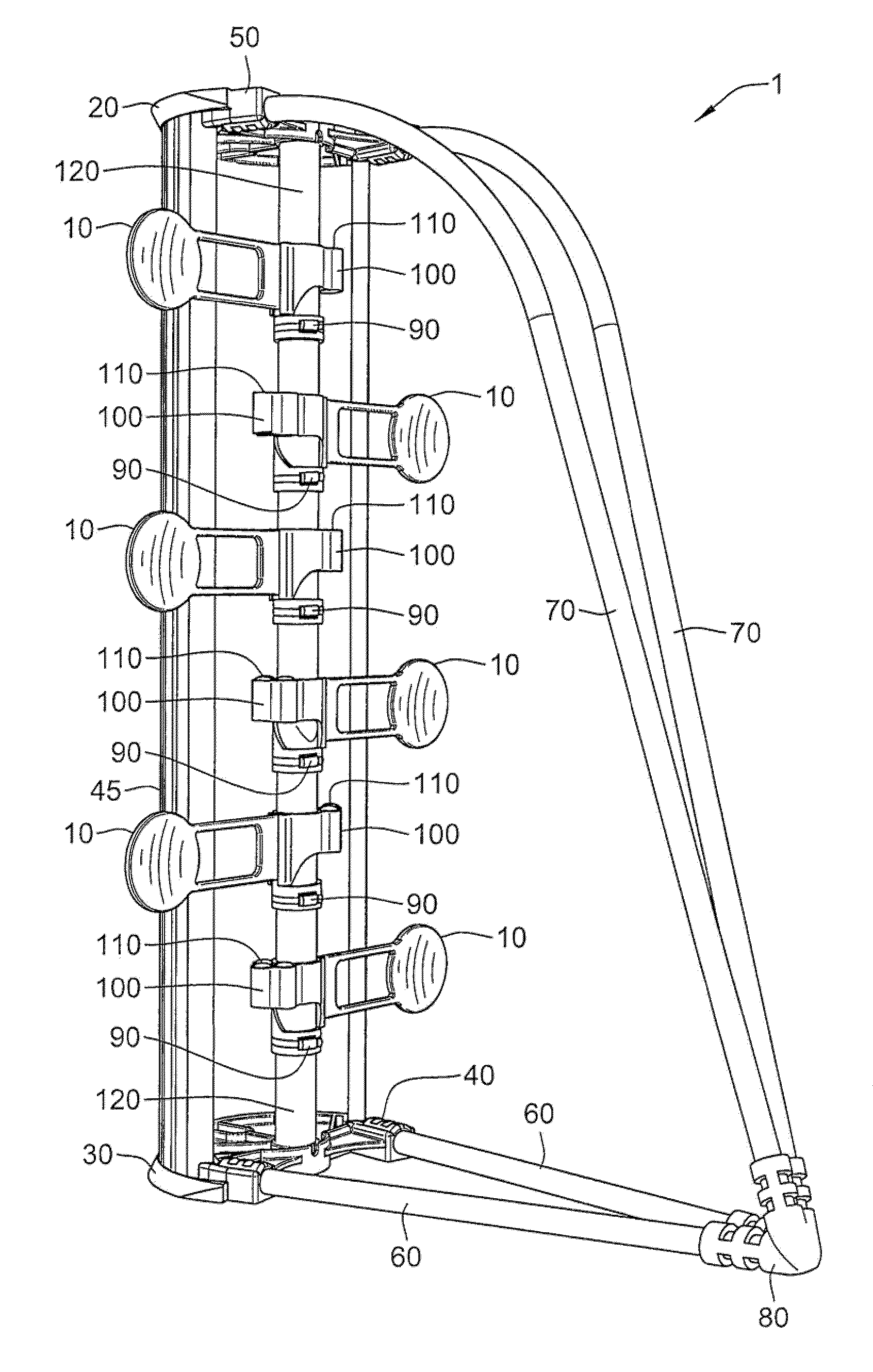 Self-resetting paddle target