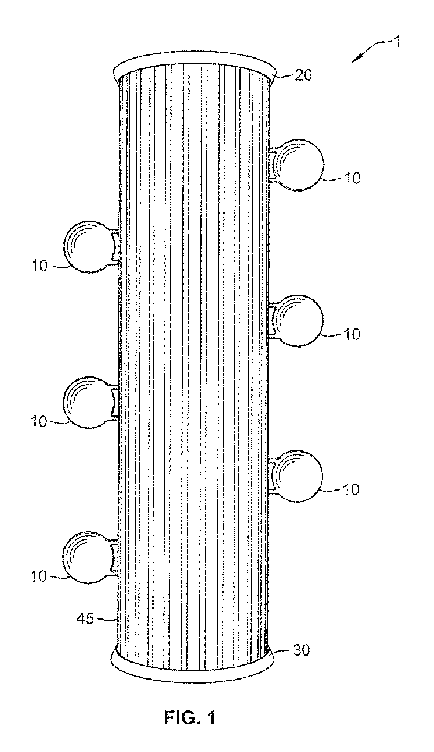 Self-resetting paddle target