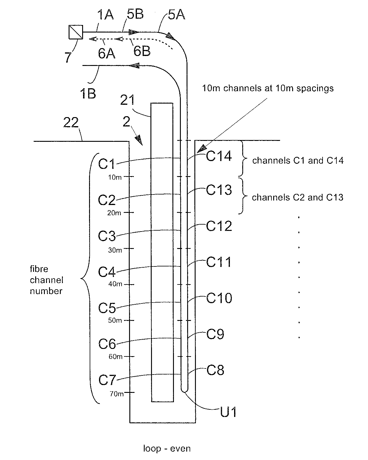 Method and system for enhancing the spatial resolution of a fiber optical distributed acoustic sensing assembly